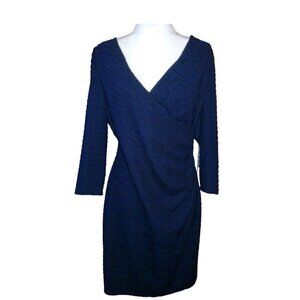 American Living Women's Long sleeve Dark Navy size 16 Dress